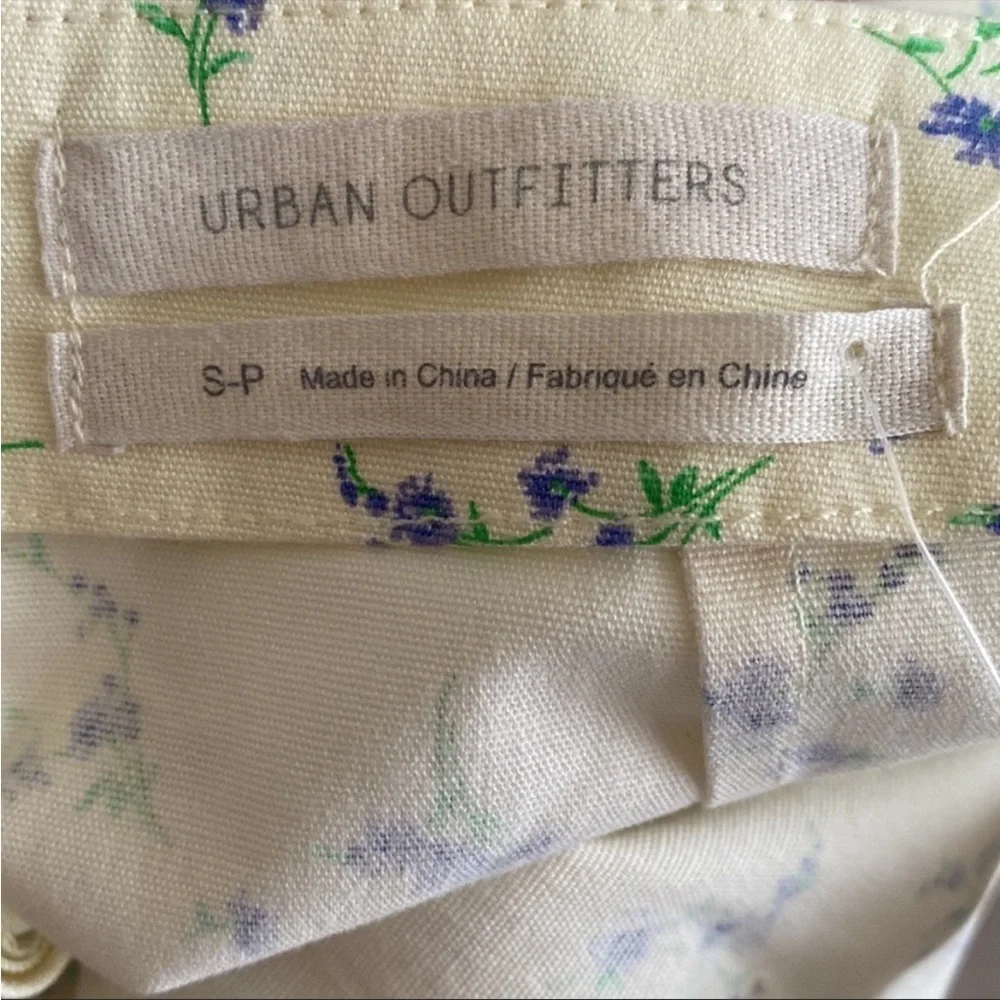 NWOT Urban Outfitters Ashton Ruffle Mini Skirt